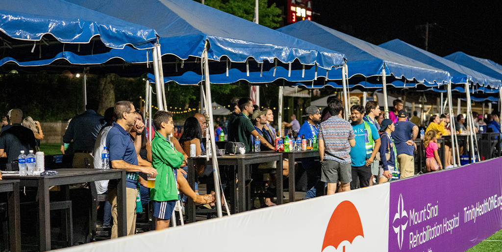 VIP Hospitality graphic for Hartford Athletic