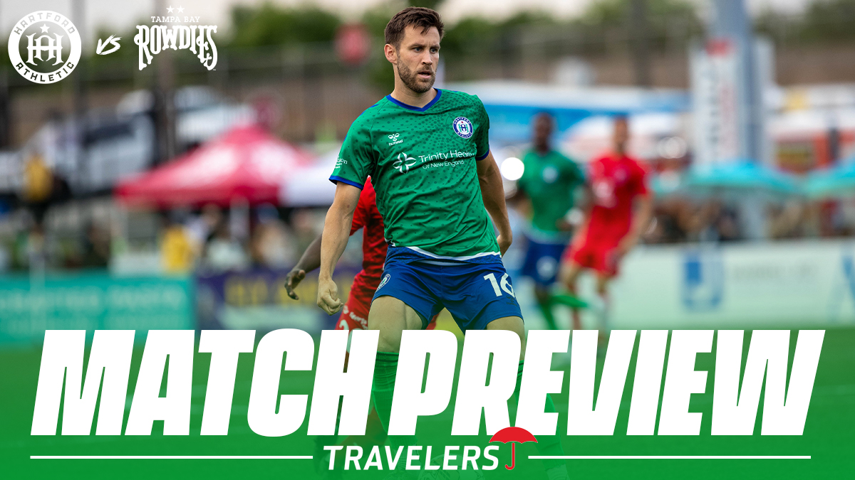 PREVIEW: Hartford Return Home for a Second Matchup with the Rowdies featured image
