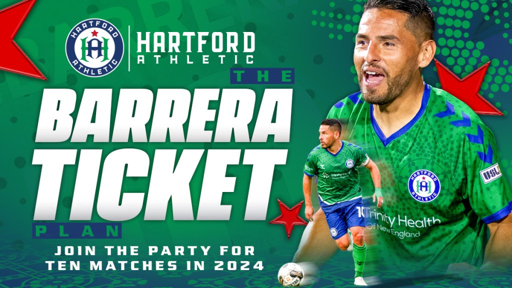 graphic for the Barrera Ticket plan, a 10-game ticket plan 