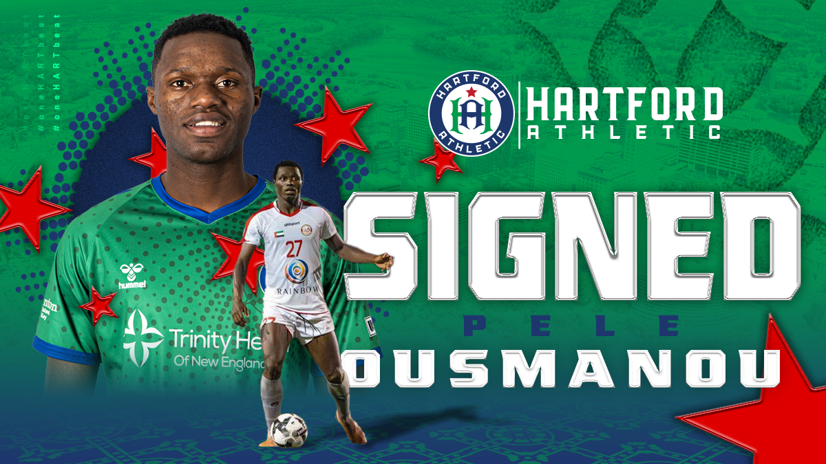Hartford Athletic Sign Cameroonian Defender Pele Ousmanou featured image