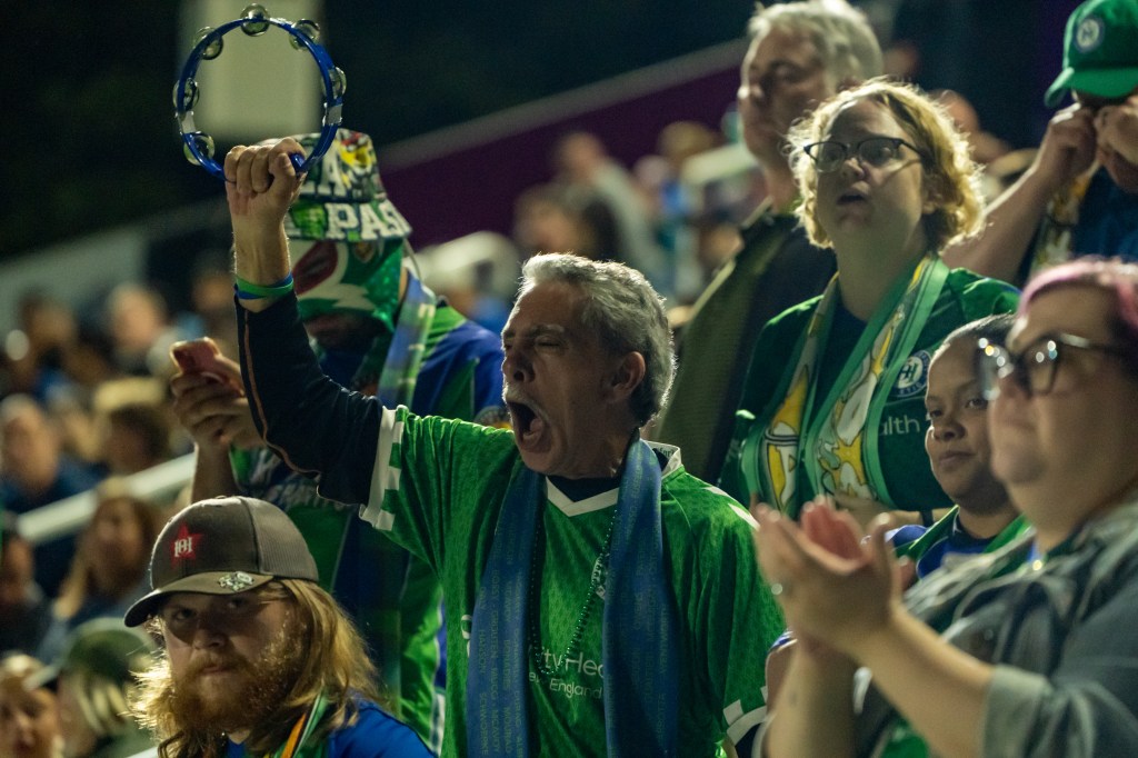 Fan Cheering with Tamborine
