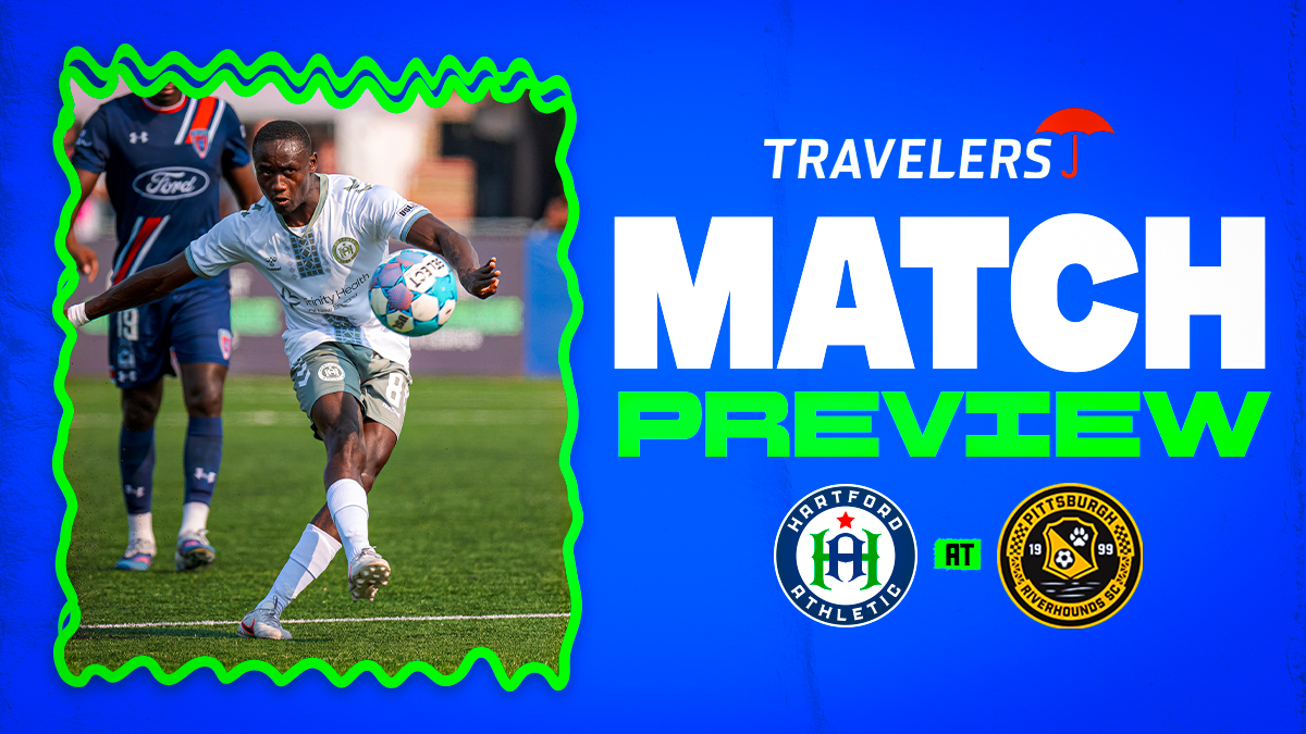 PREVIEW: Hartford Athletic Continues Playoff Push at Pittsburgh Riverhounds SC featured image